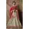 Grey Color Jacquard Silk Designer Wear Lehenga Choli - 64414626
