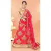 Pink Color Net Traditional Party Wear Lehenga Choli