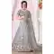 Grey Color Net Traditional Party Wear Plus Size Chaniya Choli - 515663176
