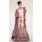 Cream Color Net Designer Bridal Lehenga Choli in Plus Size - 219425232