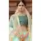 Classy Aqua Color Art Silk Designer Wear Lehenga Choli - 523064189