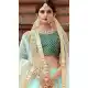 Classy Aqua Color Art Silk Designer Wear Lehenga Choli - 523064189