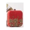 Enigmatic Red Color Synthetic Velvet Exclusive Designer Clutches - 528065061