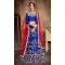 Dazzling Blue Color Silk Casual Party Wear Plus Size Lehenga Choli - 530965308