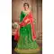 Ethnic Green Color Silk Casual Party Wear Plus Size Lehenga Choli - 530965310
