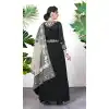 Black Color Faux Georgette Party Wear Long Salwar Kameez - 535865894