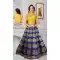 Adorable Blue Color Brocade Buta Designer Readymade Lehenga Choli - 540266616