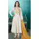 Ravishing Off White Color Cotton Party Wear Readymade Salwar Kameez - 540166611