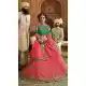 Dark Pink Color Organza Silk Heavy Designer Lehenga Choli - 65285437