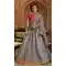 Grey Color Organza Silk Heavy Designer Lehenga Choli - 65285438