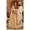 Cream Color Organza Silk Heavy Designer Lehenga Choli - 65285439