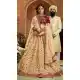 Cream Color Organza Silk Heavy Designer Lehenga Choli - 65285439