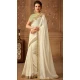 Off White Color Nyraa Chiffon Designer Blouse with Party Wear Saree - 548068426