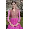 Pink shaded Color Brasso Evening Party Wear Pakitani Salwar Kameez