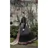 Grey Shaded Color Georgette Evening Party Wear Pakitani Salwar Kameez