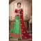 Green Color Art Silk Embroidery Treditional Wear Lehenga Choli - 65635743