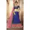 Fancy Blue Color Art Silk Embroidery Treditional Wear Lehenga Choli - 65635747