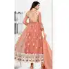 Charming Salomon Color Net Designer Style Anarkali Salwar Kameez
