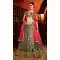 Green and Pink Color Banglori Silk Traditional Lehenga Choli Designs