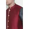 Slate Kurta Pajama With Nehru Jacket Heenastyle