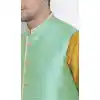 Mustard New Kurta Pajama With Jacket