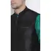 Green Dhoti Kurta With Jacket Party Wear