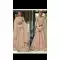 Chiku Beige Color Organza Designer Wedding Lehenga Choli - 398159750