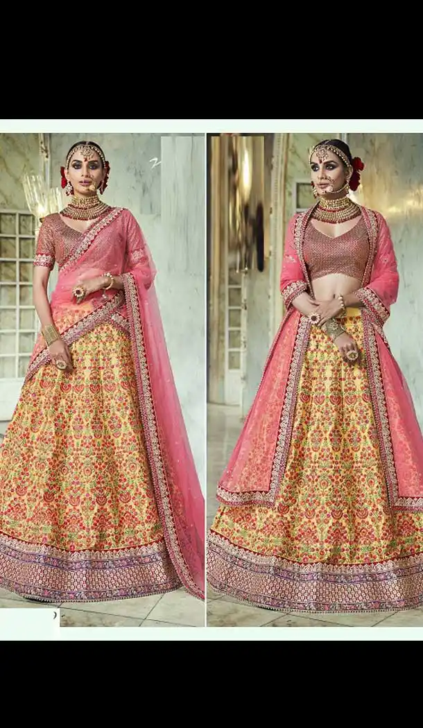 Maroon Color Silk Designer Wedding Lehenga Choli - 398159760