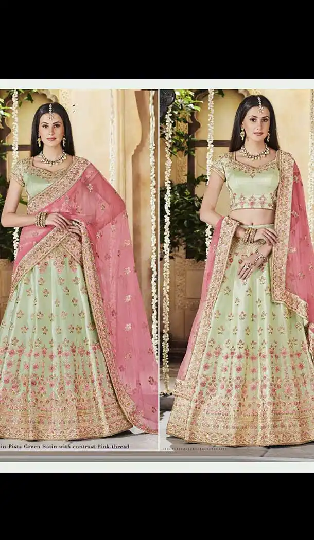 Pink Color Silk Designer Wedding And Sangeet Ceremony Lehenga Choli - 398259762