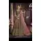 Green Color Velvet Wedding Designer Lehenga Choli - 398359776
