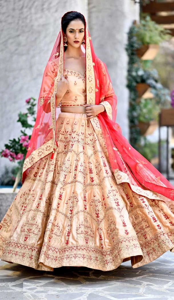 mehndi night lehenga