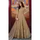 Beige Color Net Pakistani Style Long Salwar Kameez - 561169992