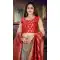 Grey Color Banarasi Jacquard Designer Readymade Lehenga Choli - 570571167