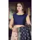 Cobalt Rose Pink Color Banarasi Jacquard Designer Readymade Lehenga Choli - 570571170