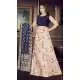 Cobalt Rose Pink Color Banarasi Jacquard Designer Readymade Lehenga Choli - 570571170