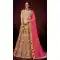 Designer Lehenga Choli Beige Self Cutting and Stitching  -580772302