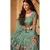 Sea Blue Pakistani Sharara Suit Uk