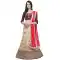Beige Color Satin Silk Embroidery Circular Lehenga Choli -422962002