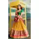 Designer Silk Yellow Color Wedding Lehenga Choli -426662271