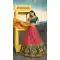 Designer Silk Wedding Lehenga Choli in Rani Pink Color -426662274
