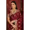 saree look for traditional day