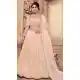Georgette Embroidery Peach Color Designer Lehenga Choli -591473441