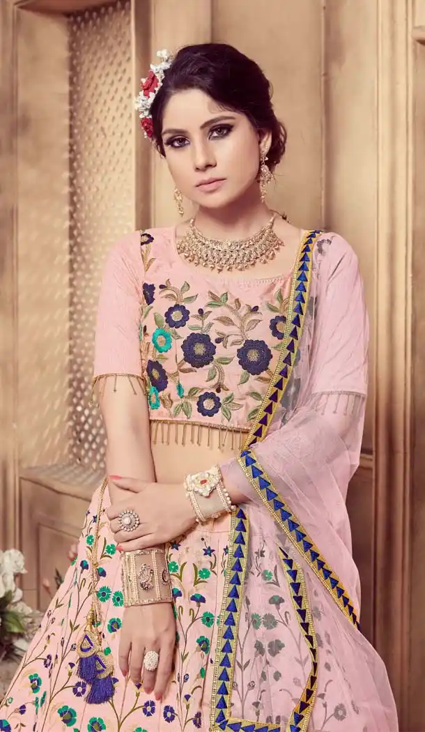 designer lehenga for ring ceremony