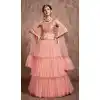 buy latest lehenga designs for ring ceremony