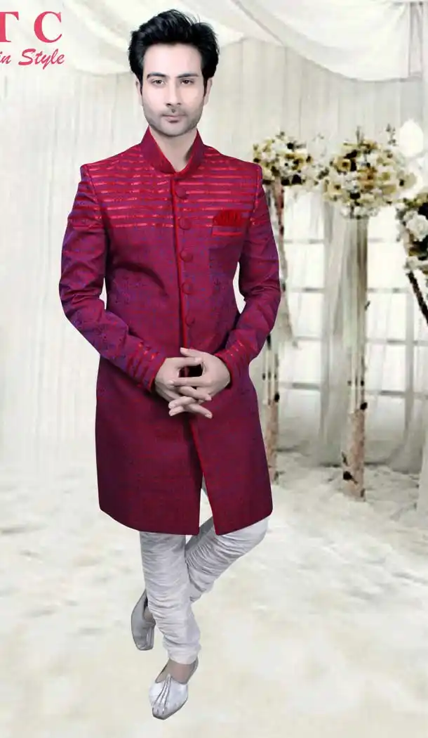 indo western sherwani image online