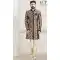 Maroon Color Jacquard Designer Readymade Indo Western Sherwani -601974907