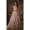 Dusty Peach Color Thai Silk Designer Party Wear Lehenga Choli -621177449
