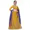 Golden Yellow Color Satin Silk Traditional Party Lehenga Choli -622077535