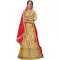 Golden Yellow Color Satin Silk Traditional Party Lehenga Choli -622077537