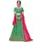 Green Color Satin Silk Traditional Party Lehenga Choli -622077541